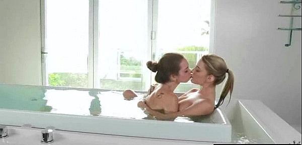  Lesbo Scene With Kisses And Licks Between Girls (Riley Reid & Kenna James) movie-23